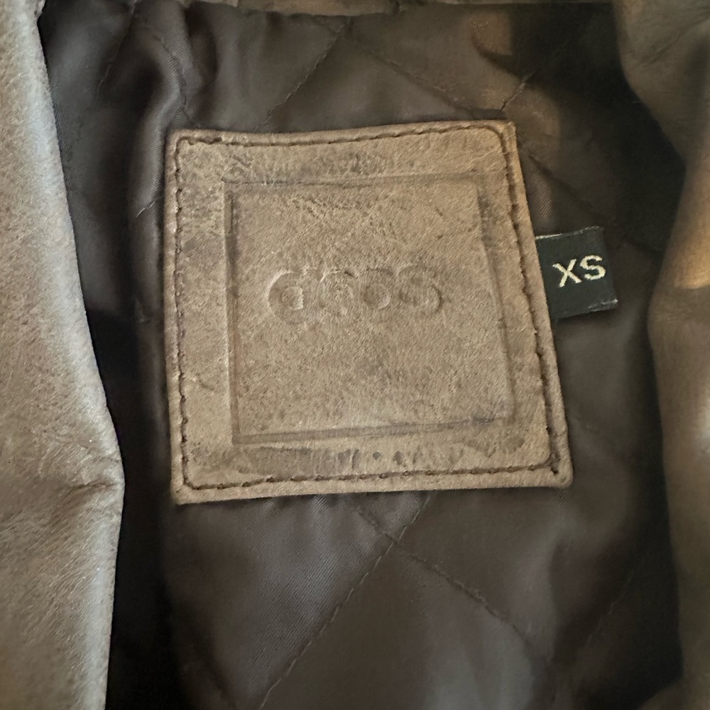 ASOS LEATHER JACKET - Picture 3 of 4